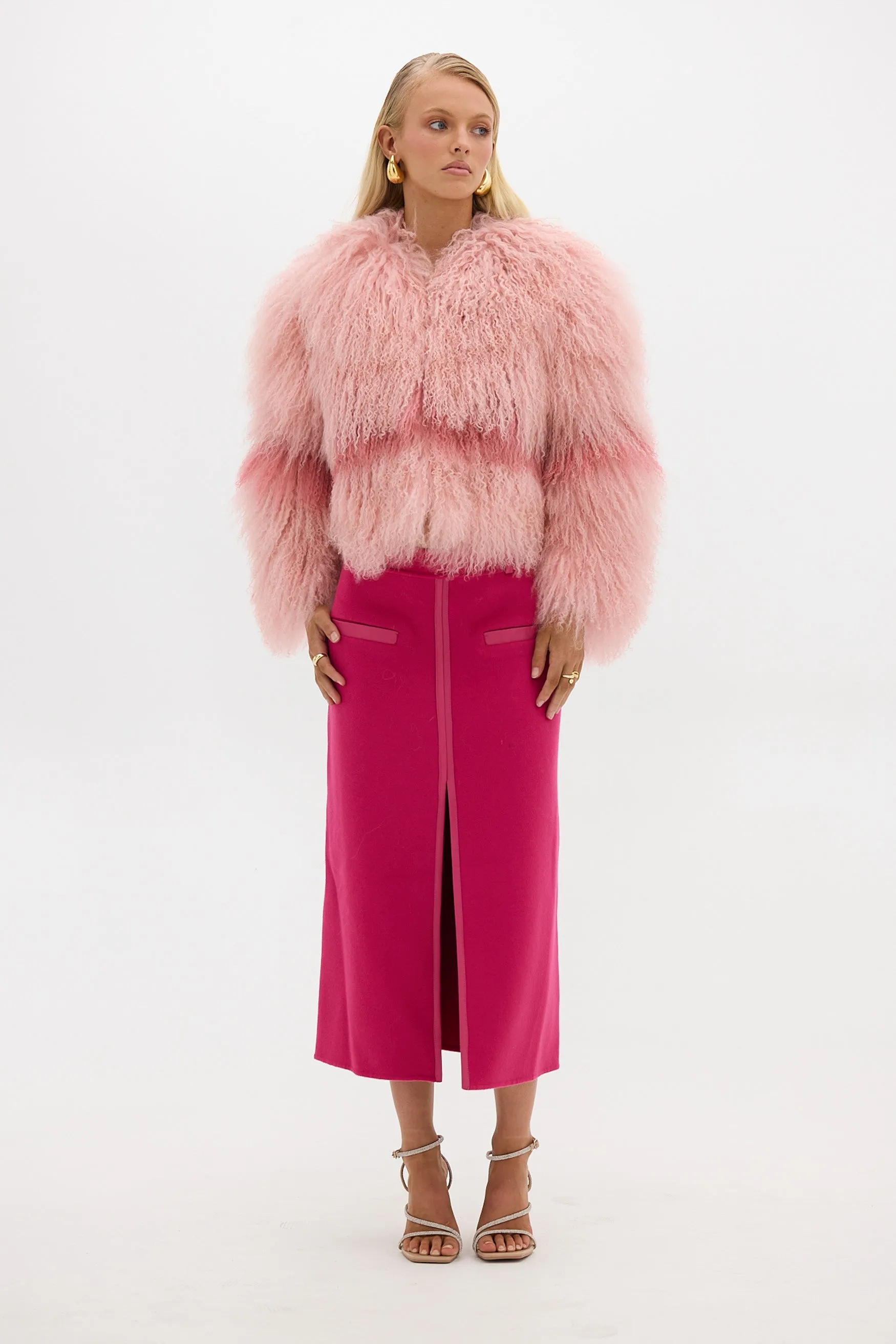 Lily Skirt - Hot Pink