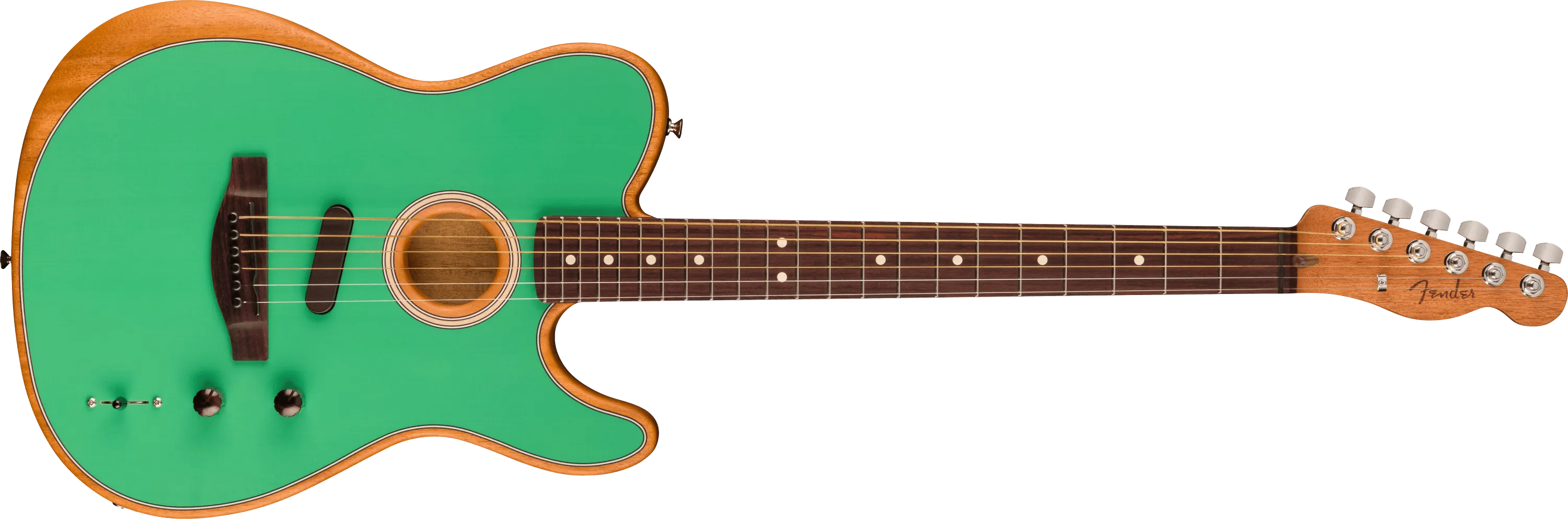 Limited Edition Acoustasonic® Player Telecaster®, Sea Foam Green