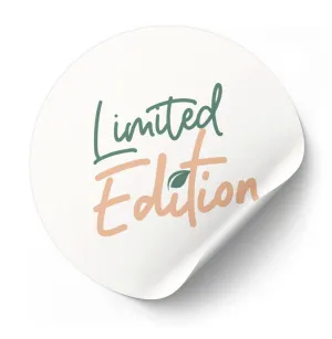 Limited Edition Round Sticker