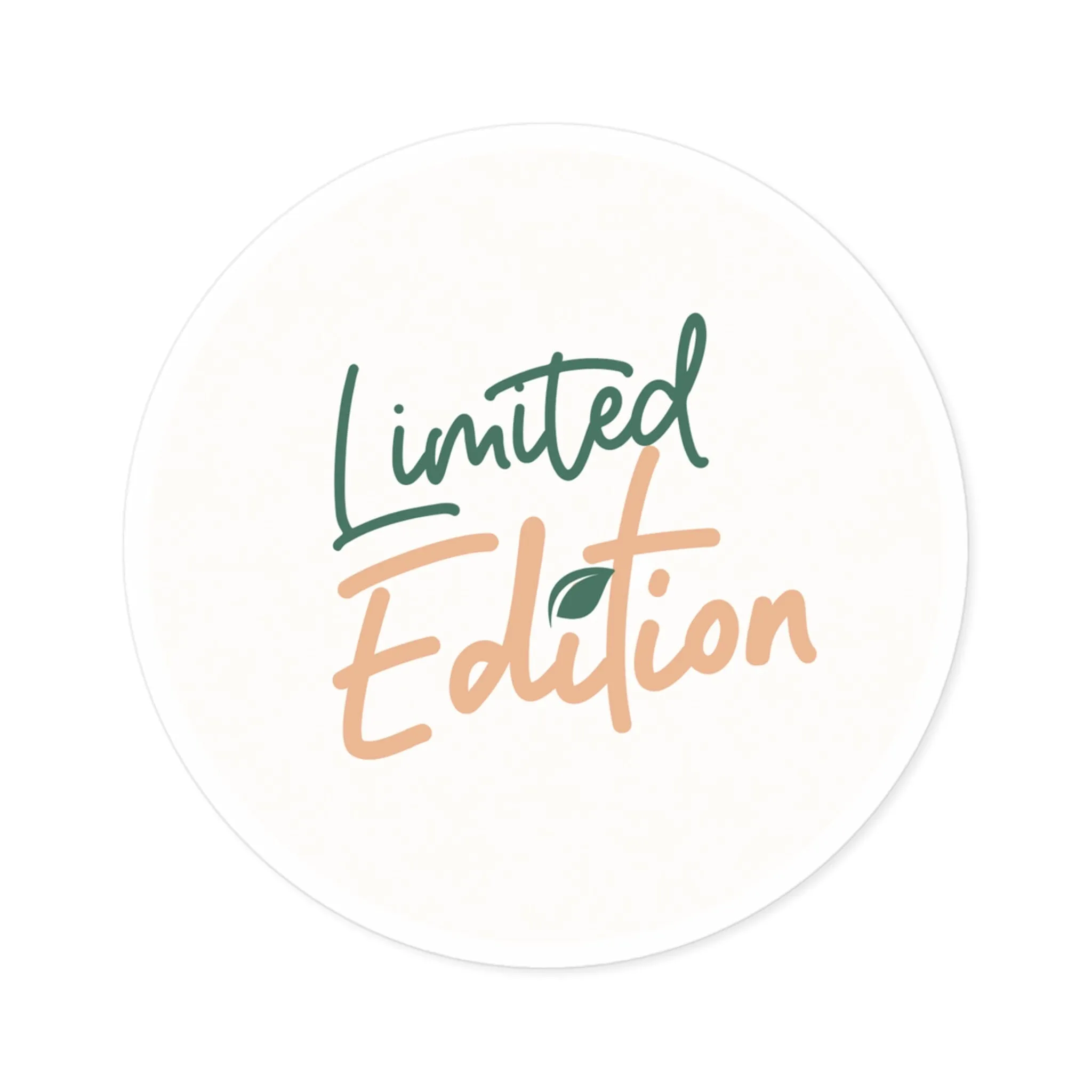 Limited Edition Round Sticker