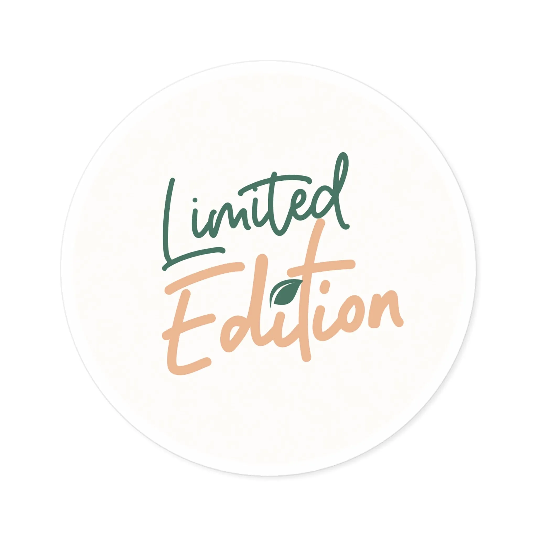 Limited Edition Round Sticker