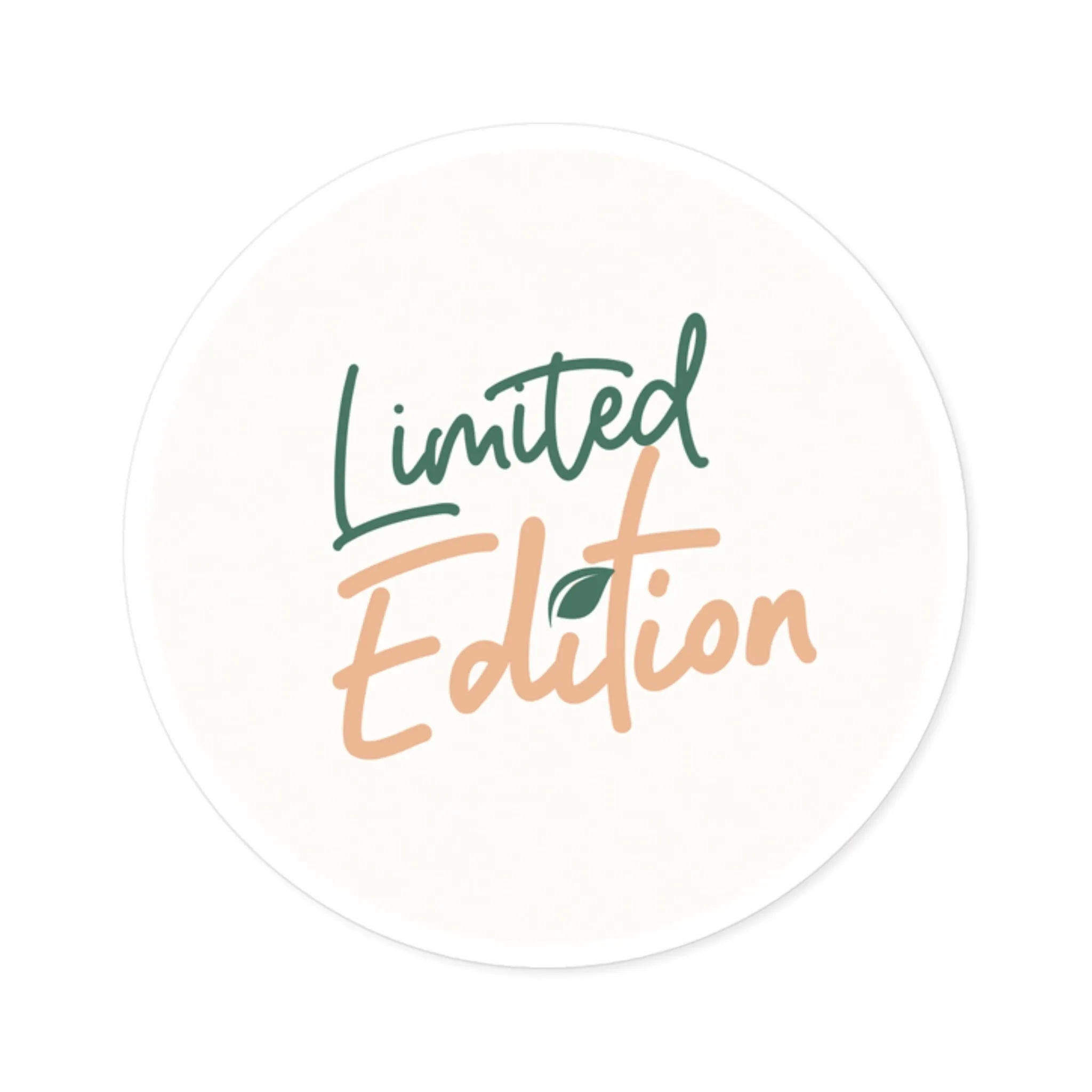Limited Edition Round Sticker