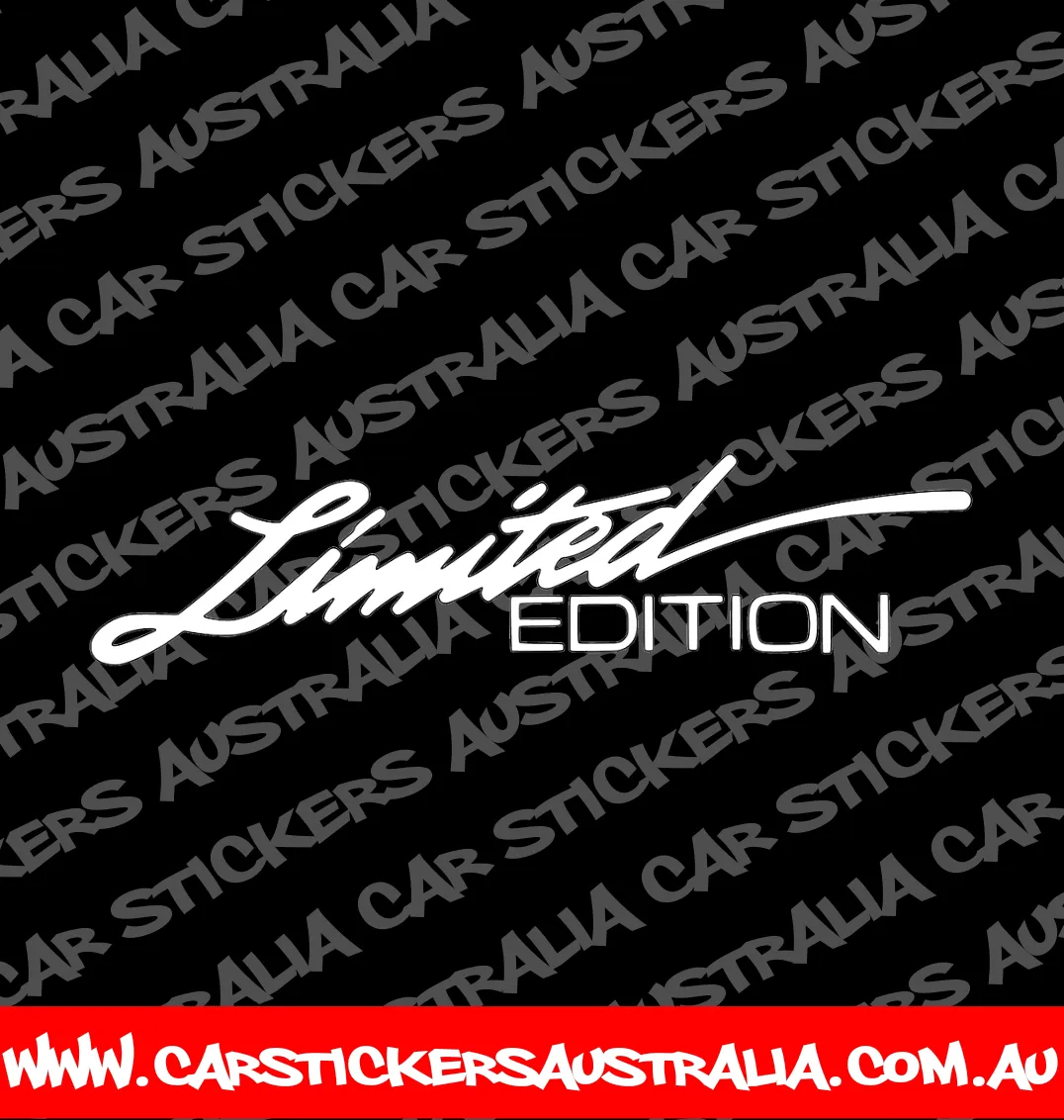 Limited Edition (Style 1)