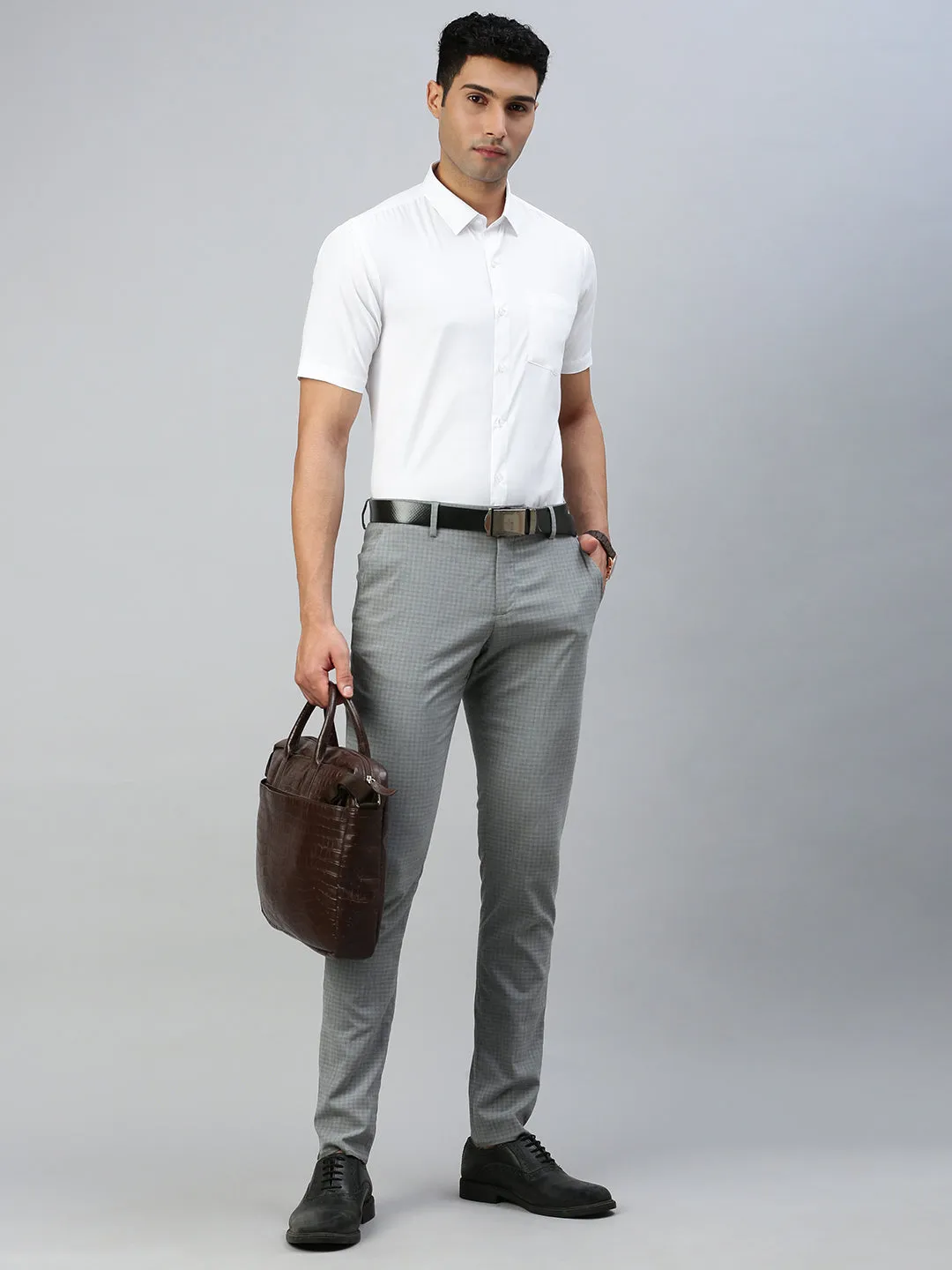 Men Cotton Rich White Shirt Wewin New Plus Size