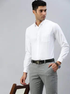 Men Cotton Rich White Shirt Wewin New Plus Size