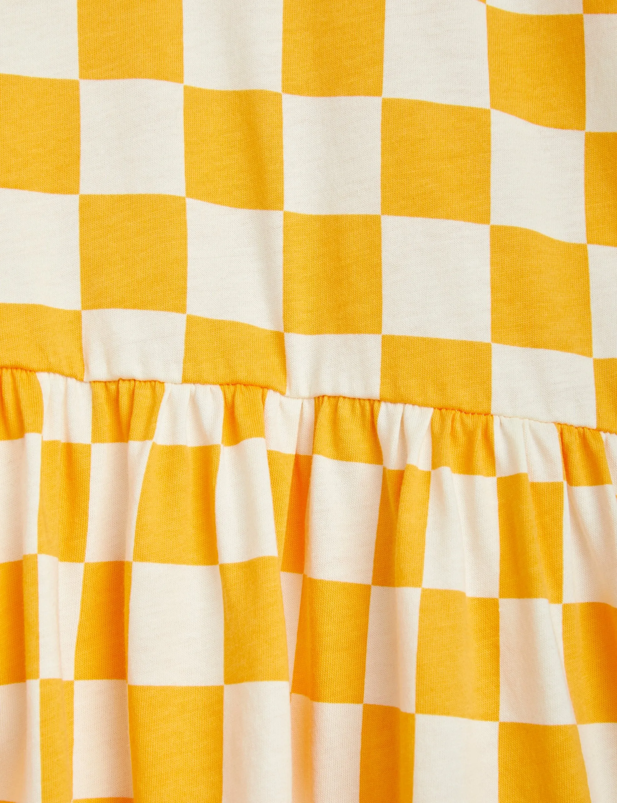 Mini Rodini Chess Check AOP SS Dress