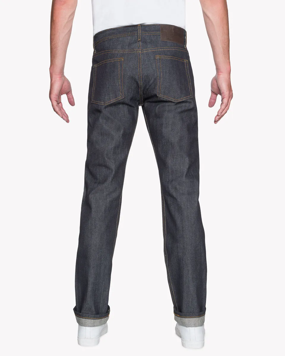 Naked & Famous Weird Guy Regular Tapered Mens Jeans - Left Hand Twill Selvedge / Indigo
