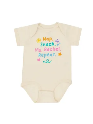 Nap. Snack. Ms. Rachel. Repeat. 18M