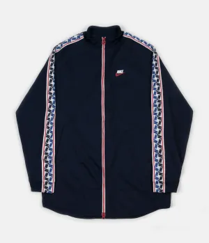 Nike Taped Poly Track Jacket - Obsidian / Sail