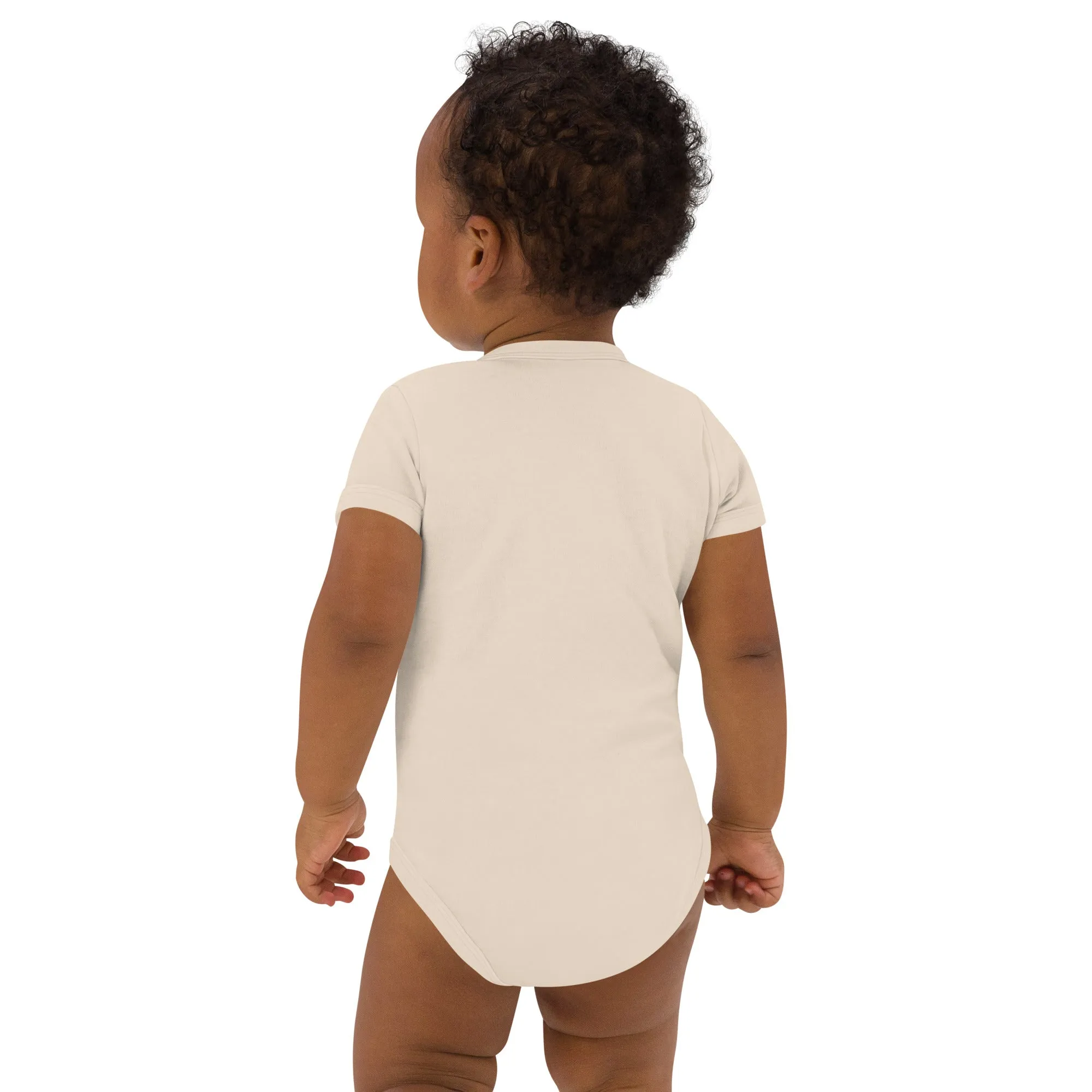 Organic Cotton Baby Bodysuit Papa’s Future Biker