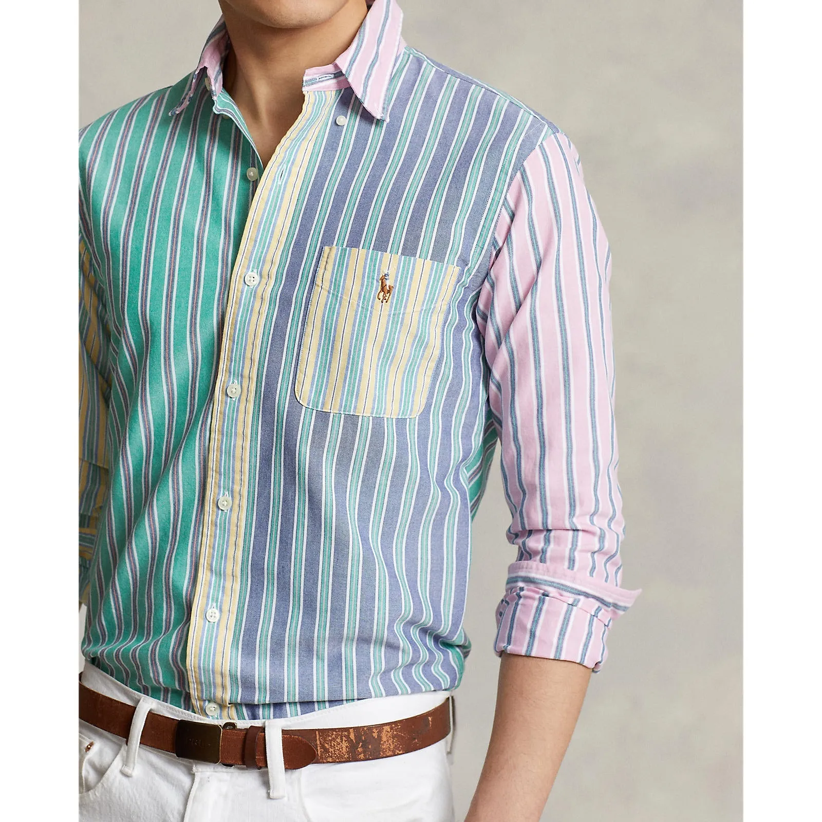Oxford Shirt - Striped - Multi