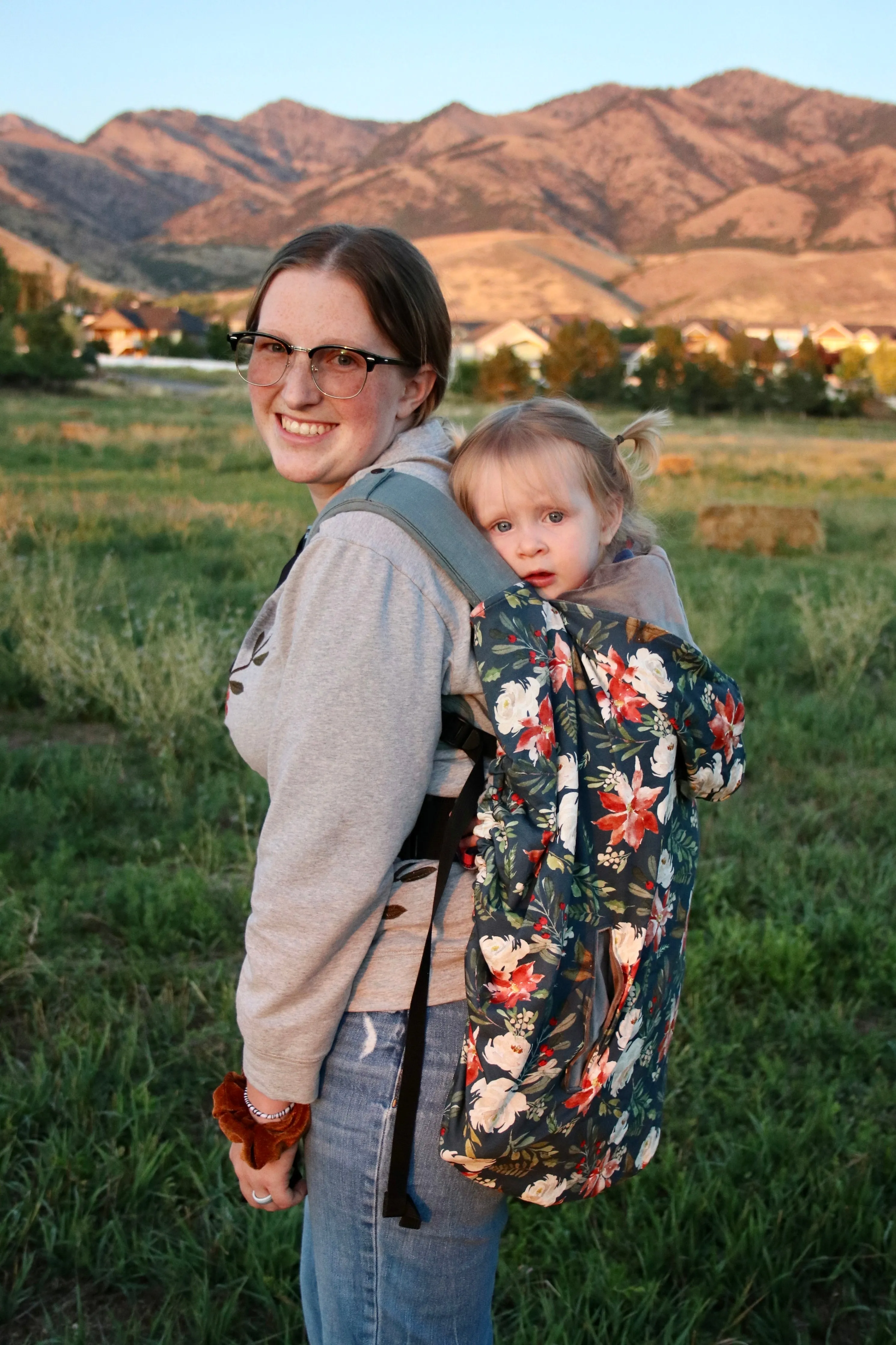 Painted Poppies - Luxe Carrier Cover