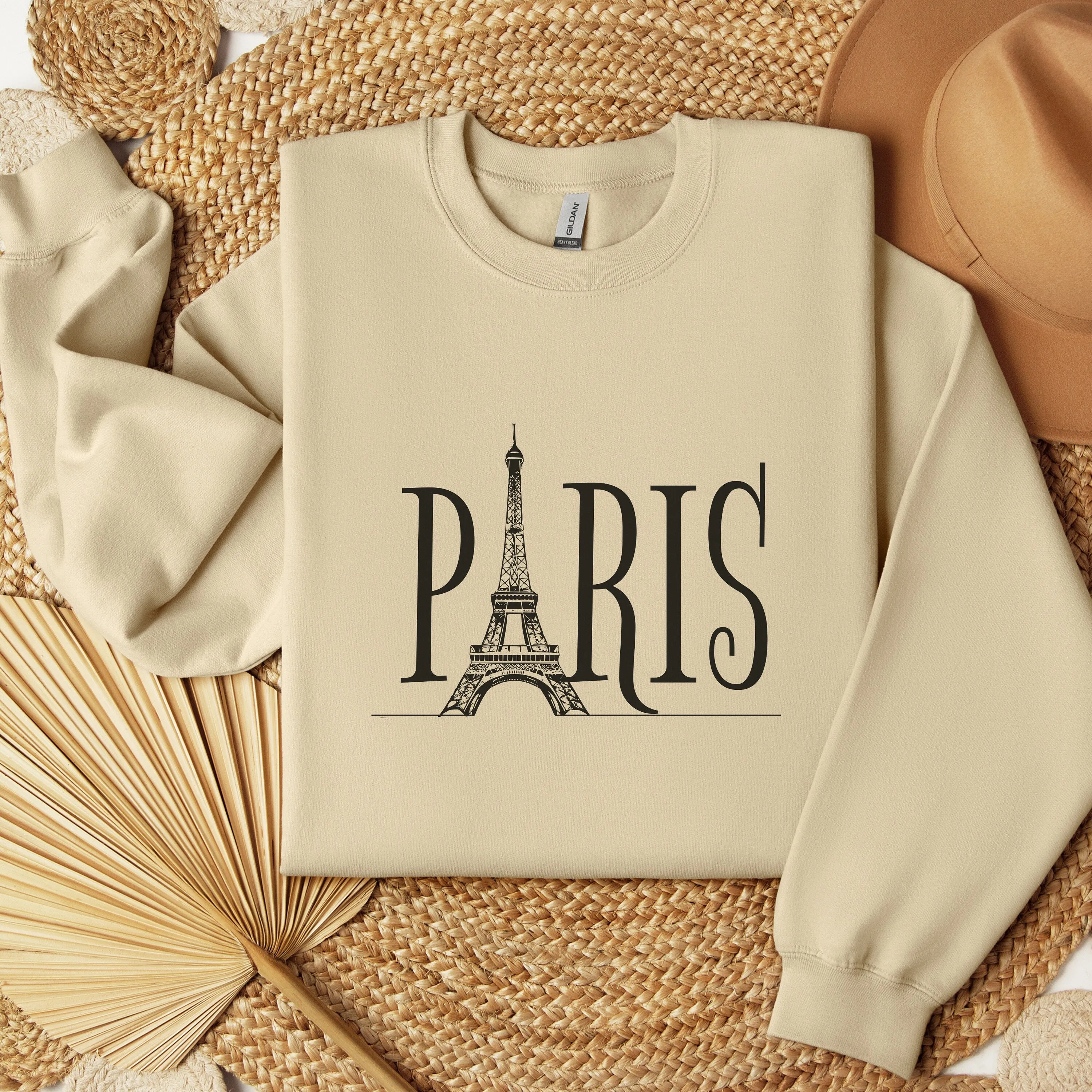 Paris Eiffel Tower Graphic T-Shirt, Classic Black and White Vacation Tee, Stylish City Landmark Shirt, Mother's Day