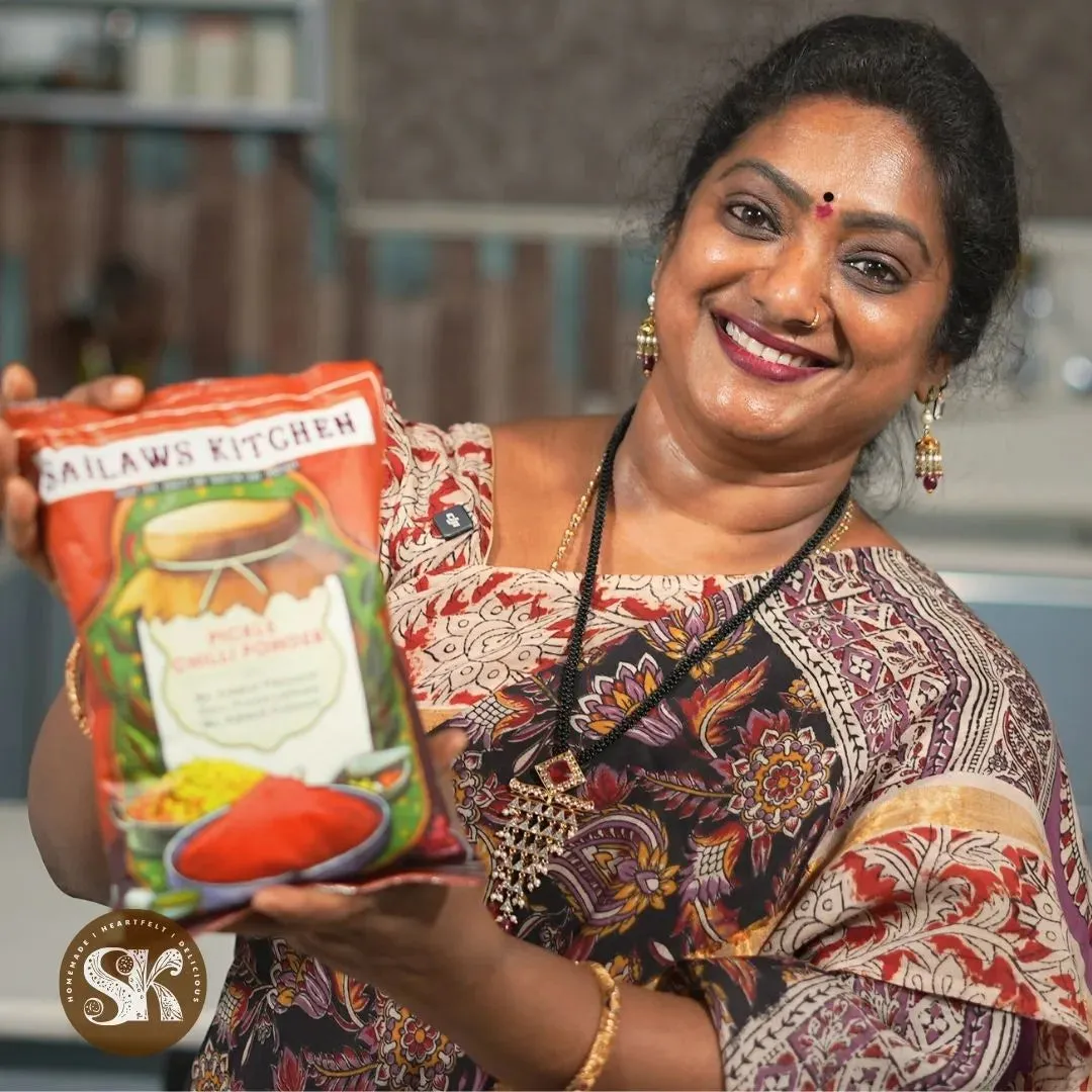 Pickle Chilli Powder - 1 KG with 500ml Sesame (Nuvvu Pappu) Oil | Free Aavayakaya Add-Ons | Limited Time Only!