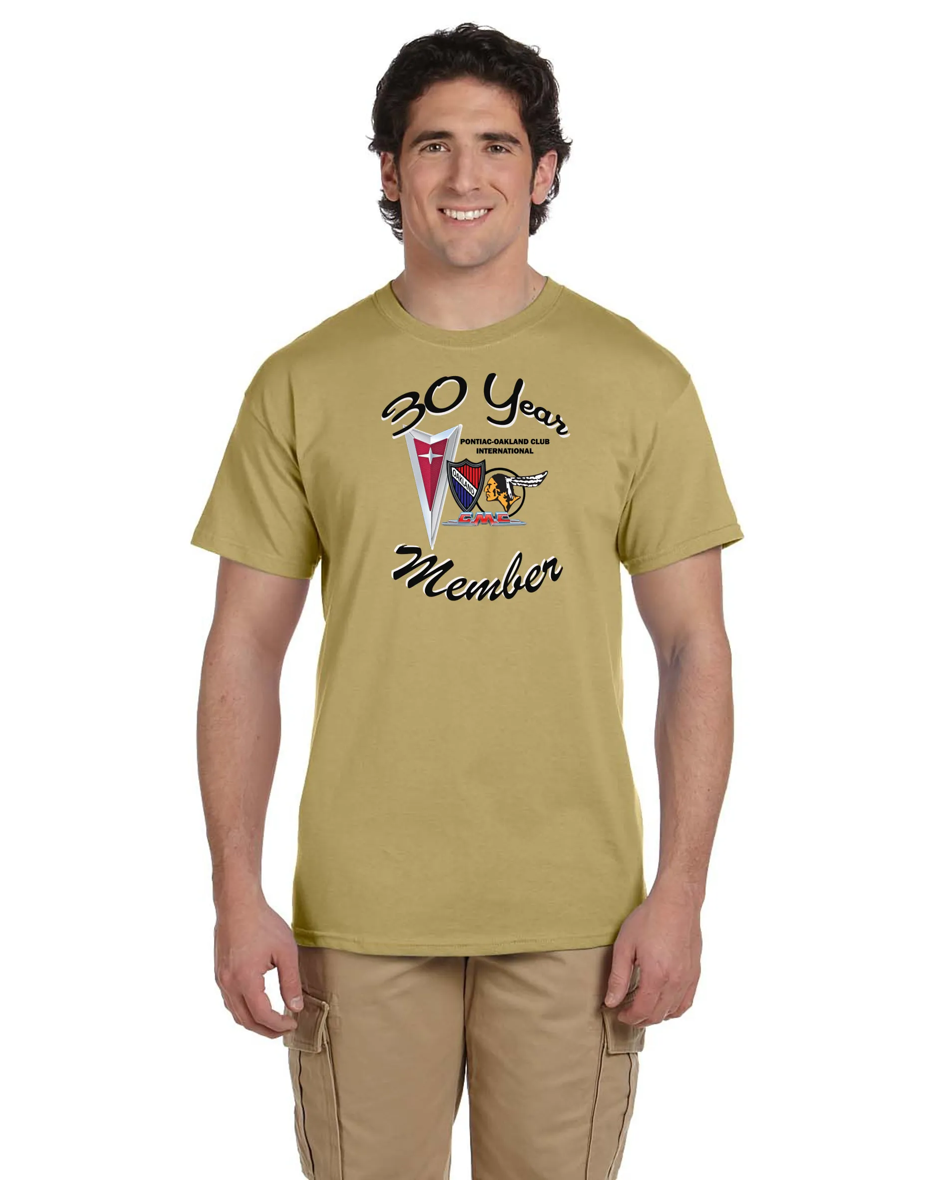 POCI Pontiac Oakland Club International 30 Year Member Anniversary T-Shirt