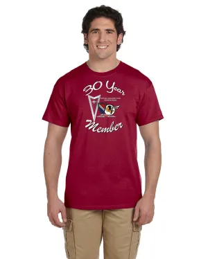 POCI Pontiac Oakland Club International 30 Year Member Anniversary T-Shirt