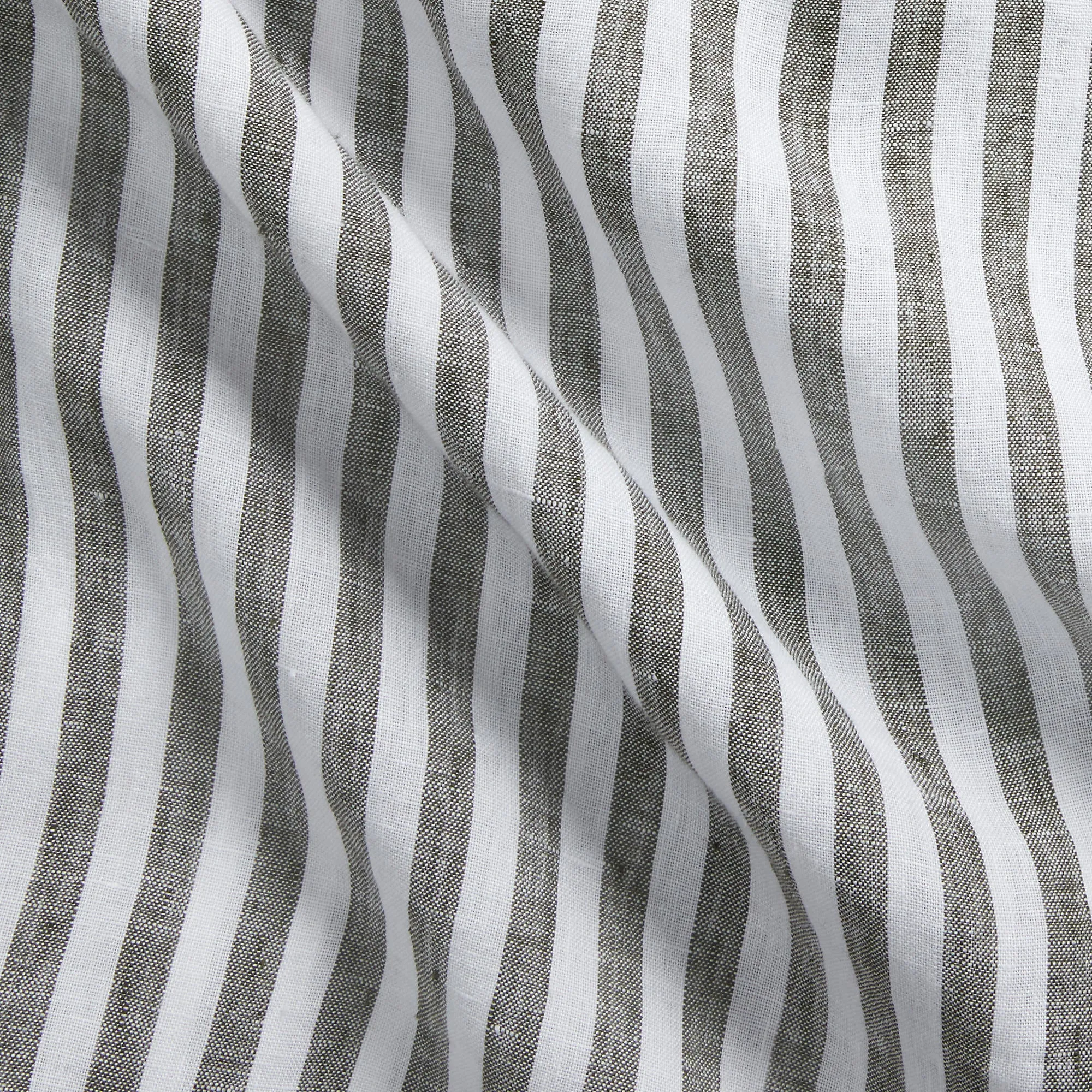 Polo Ralph Lauren - Linen Shirt - Stripe - Olive & White
