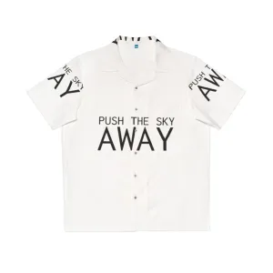 "Push The Sky Away" Nick Cave Quote Hawaiian Shirt