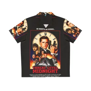 "Threat Level Midnight Hawaiian Shirt - The Office Inspired Apparel"