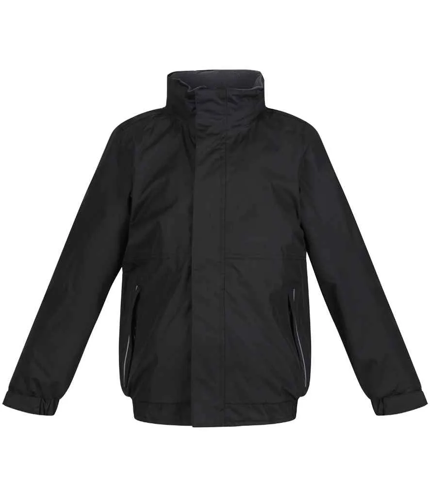 Regatta Kids Dover Waterproof Insulated Jacket | Black/Ash