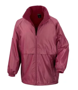 Result Core Micro Fleece Lined Jacket | Burgundy
