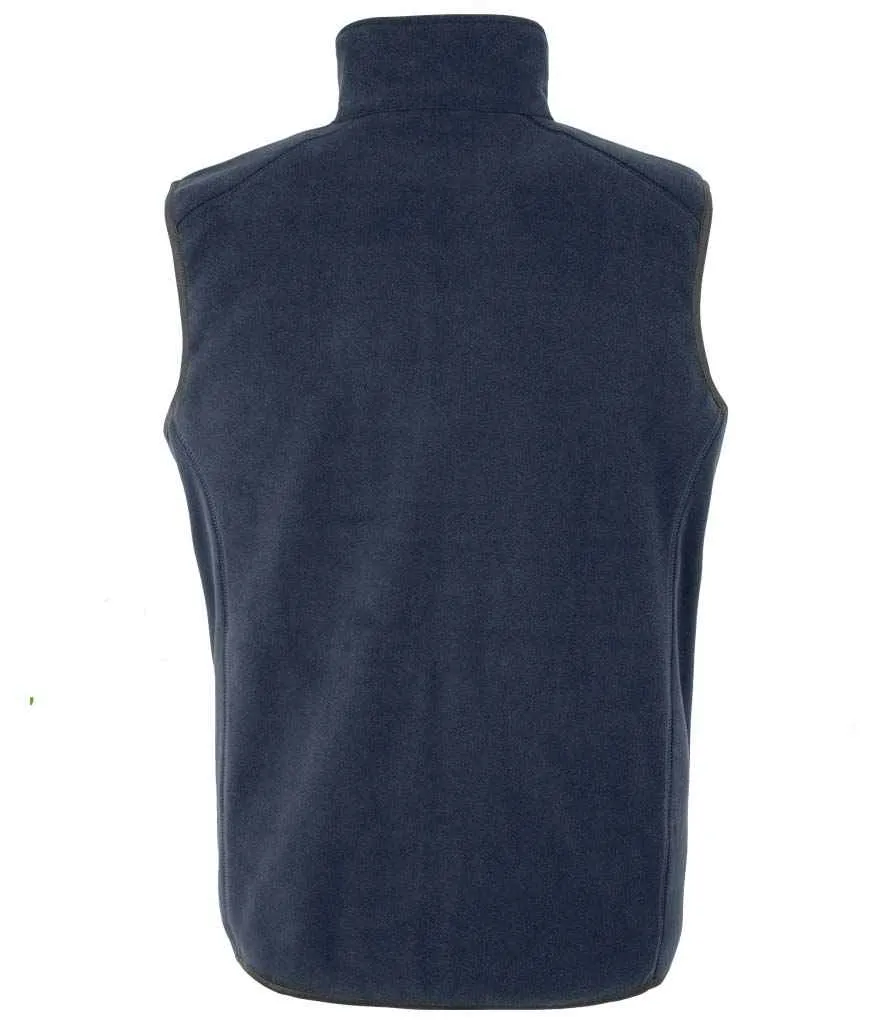 Result Genuine Recycled Polarthermic Fleece Bodywarmer | Navy