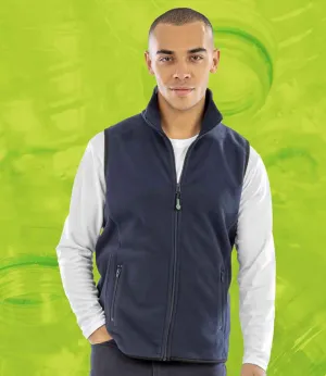 Result Genuine Recycled Polarthermic Fleece Bodywarmer | Navy
