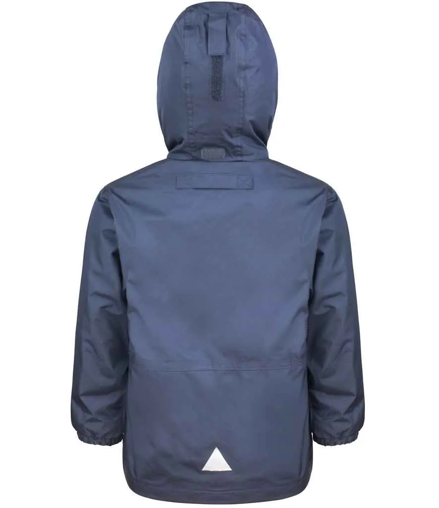 Result Kids/Youths Fleece Lined StormDri 4000 Jacket | Navy/Navy