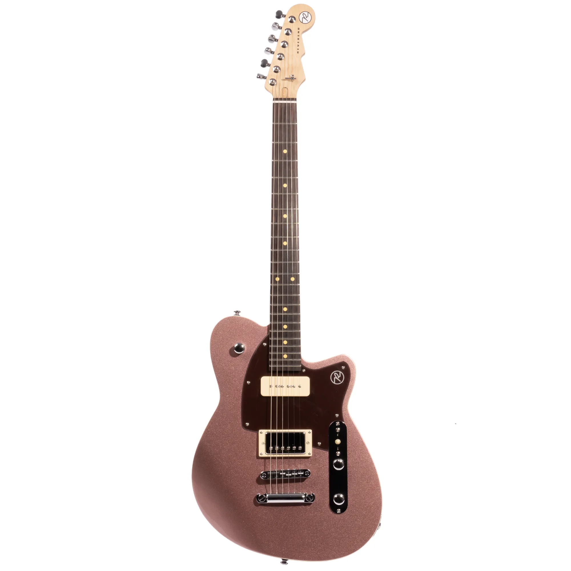 Reverend Limited Edition Double Agent OG Electric Guitar, Mulberry Mist