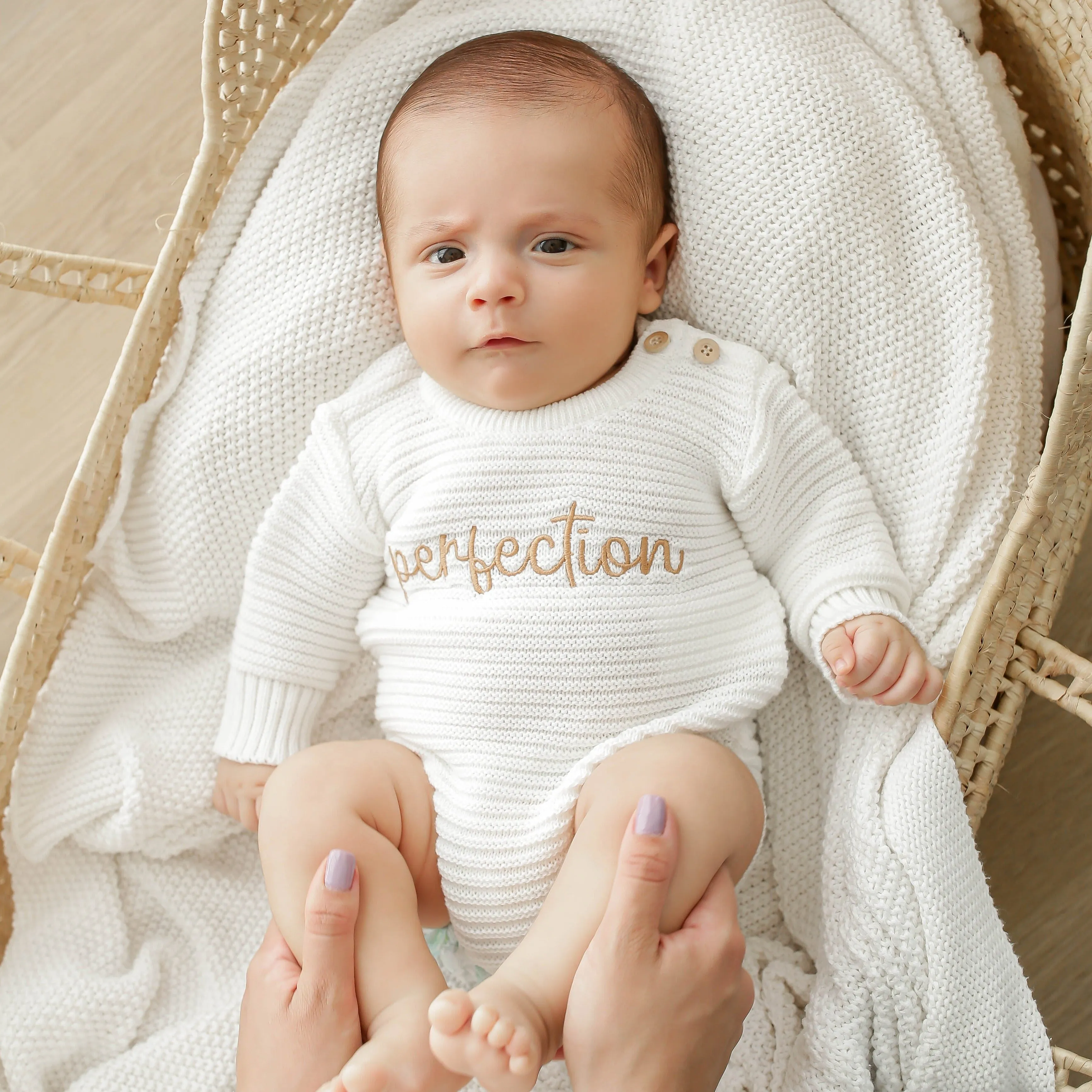 Romper Tricot “Perfection” - Manga Longa
