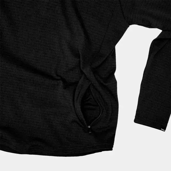 Saysky | Blaze Half Zip | Lightweight Fleece | Dames | Black