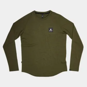 Saysky | Blaze Long Sleeve | Lightweight Fleece | Heren | Green