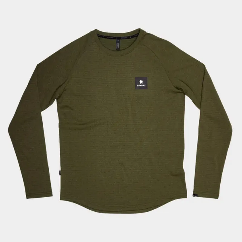 Saysky | Blaze Long Sleeve | Lightweight Fleece | Heren | Green