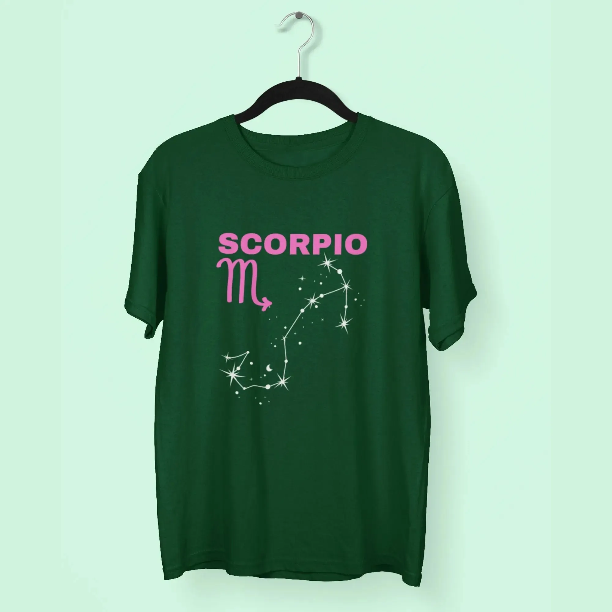 Scorpio Round Neck Half Sleeve Classic T-Shirt