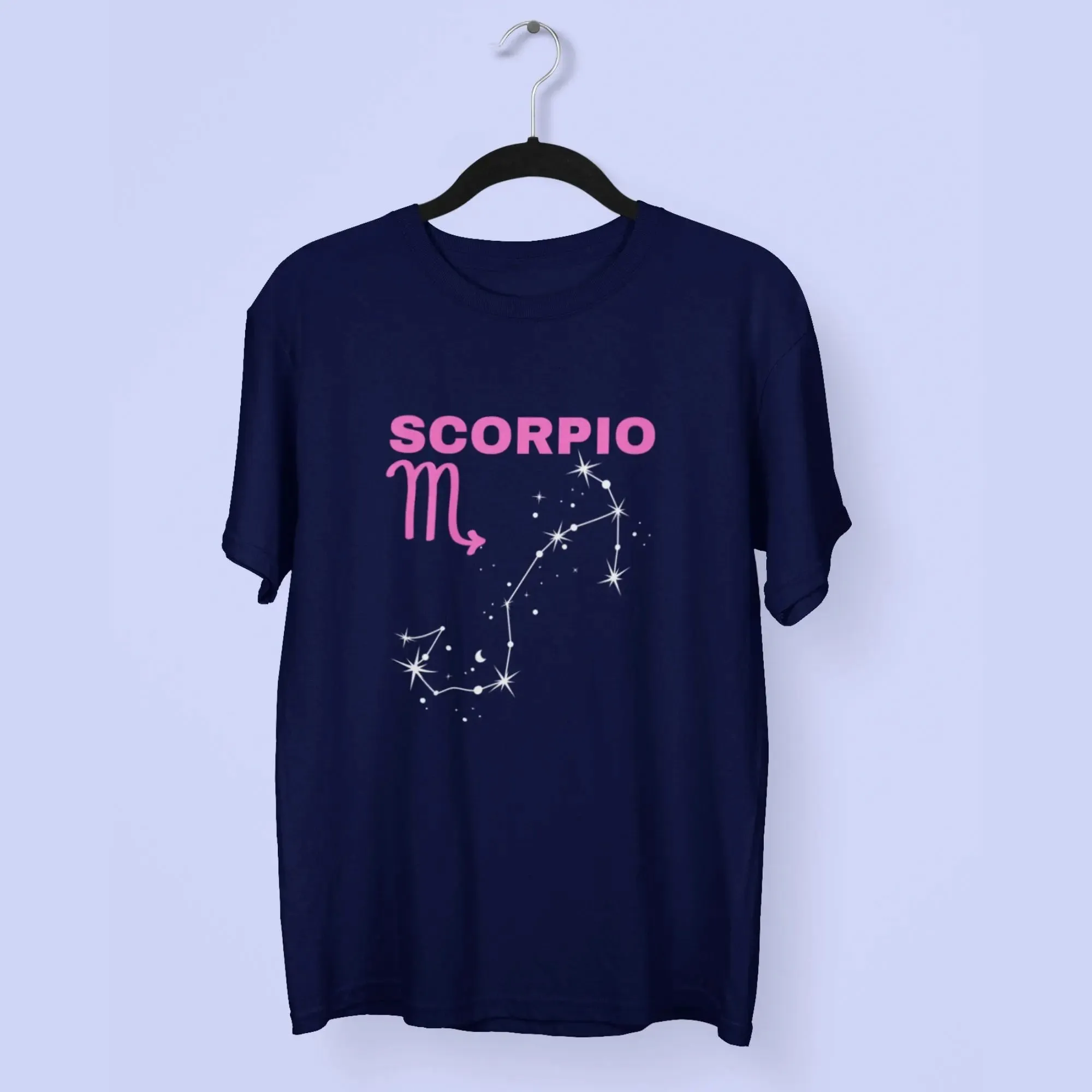 Scorpio Round Neck Half Sleeve Classic T-Shirt