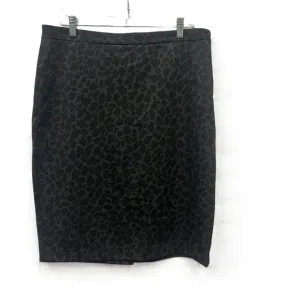 Skirt Midi By Ann Taylor In Animal Print, Size: 14