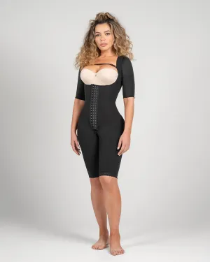Sleeves Bodysuit Black