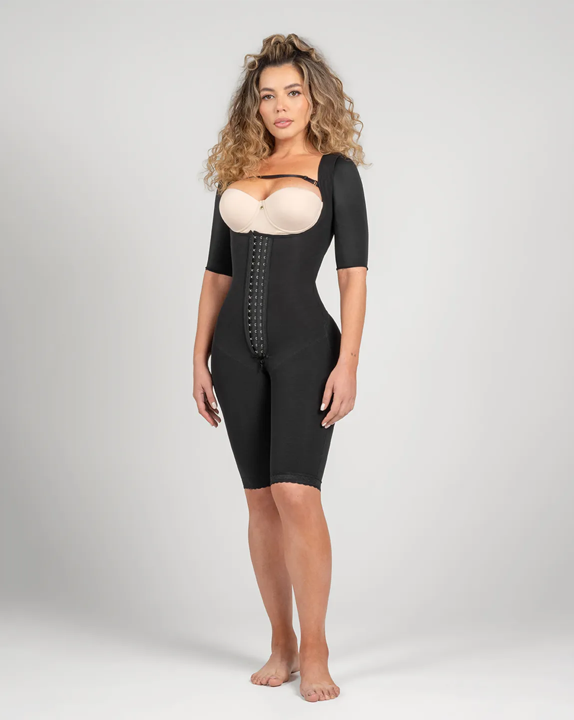 Sleeves Bodysuit Black