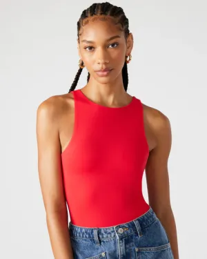 Steve Madden Nico Bodysuit Red