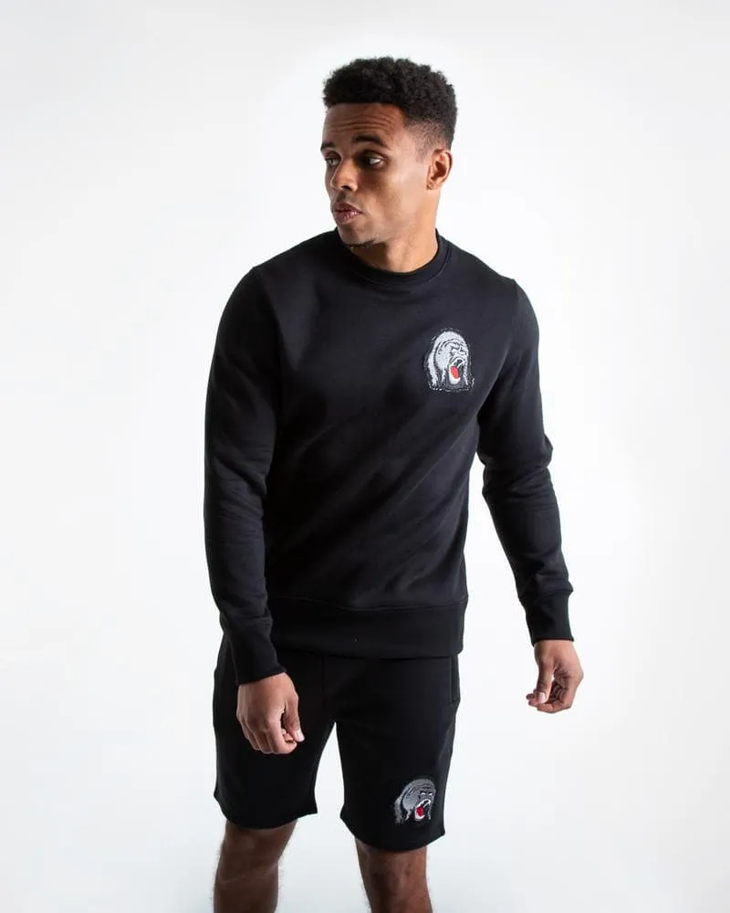 TANK SWEATSHIRT - BLACK