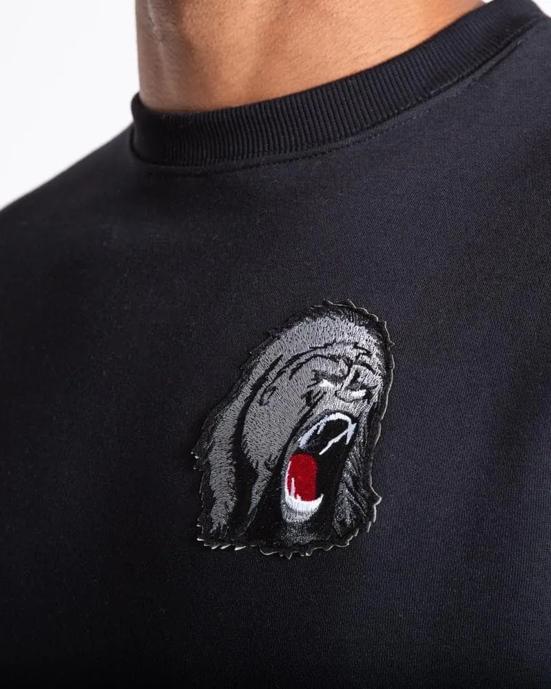 TANK SWEATSHIRT - BLACK