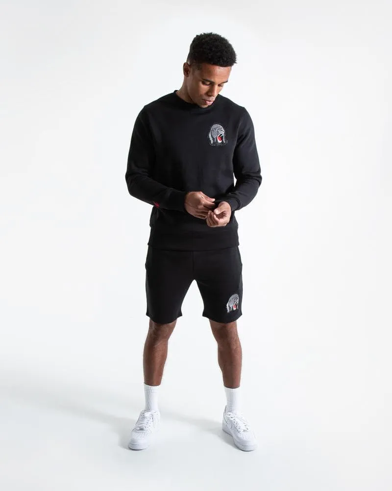 TANK SWEATSHIRT - BLACK
