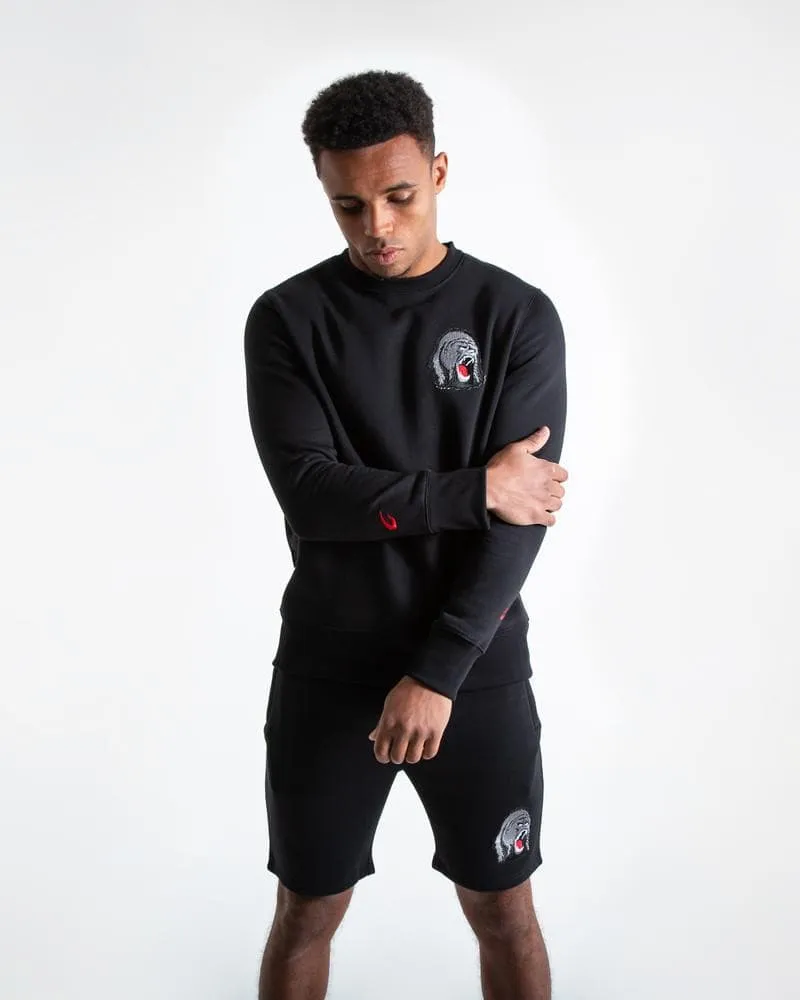 TANK SWEATSHIRT - BLACK