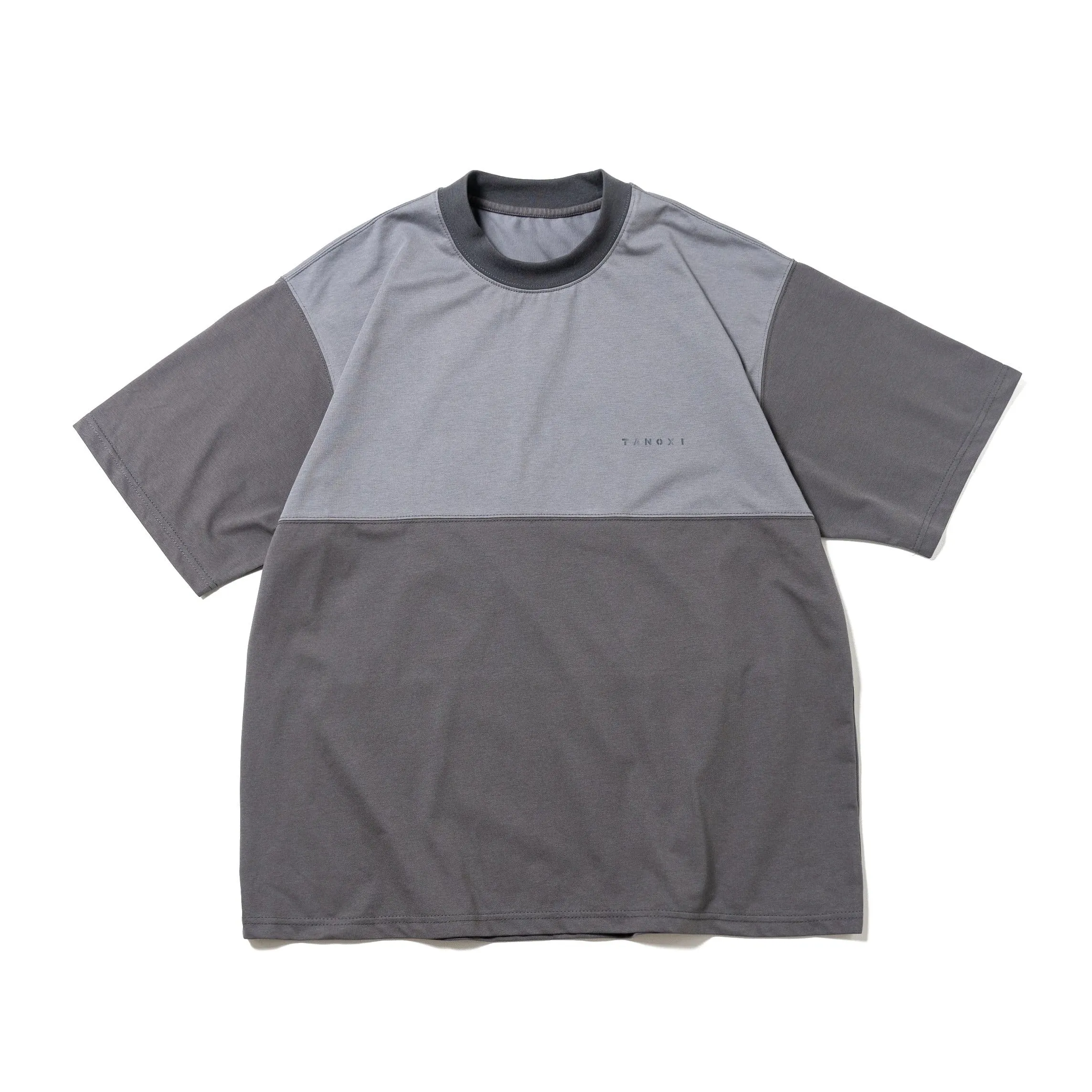 TANOXI  コントラストカラーＴシャツ TAN0080