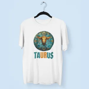 Taurus Round Neck Half Sleeve Classic T-Shirt