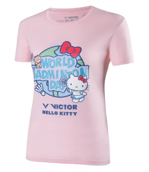 Victor Hello Kitty T-Shirt T-KT301 I (Pink)