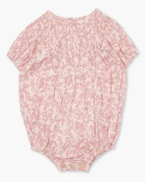 Walnut Matilda Romper WHIMSY PINK