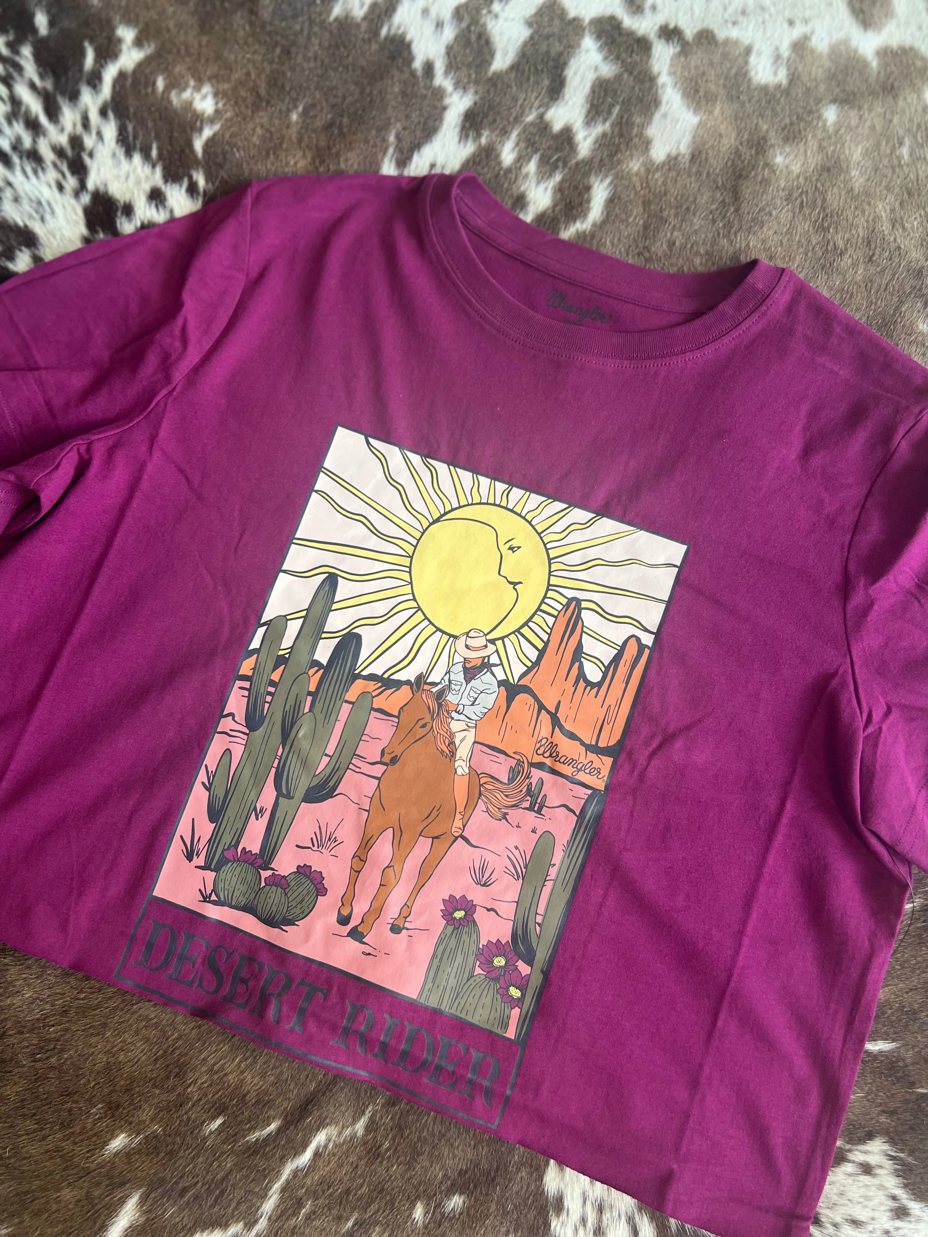 Wrangler Desert Rider Cropped Women’s T-Shirt
