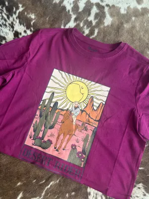 Wrangler Desert Rider Cropped Women’s T-Shirt