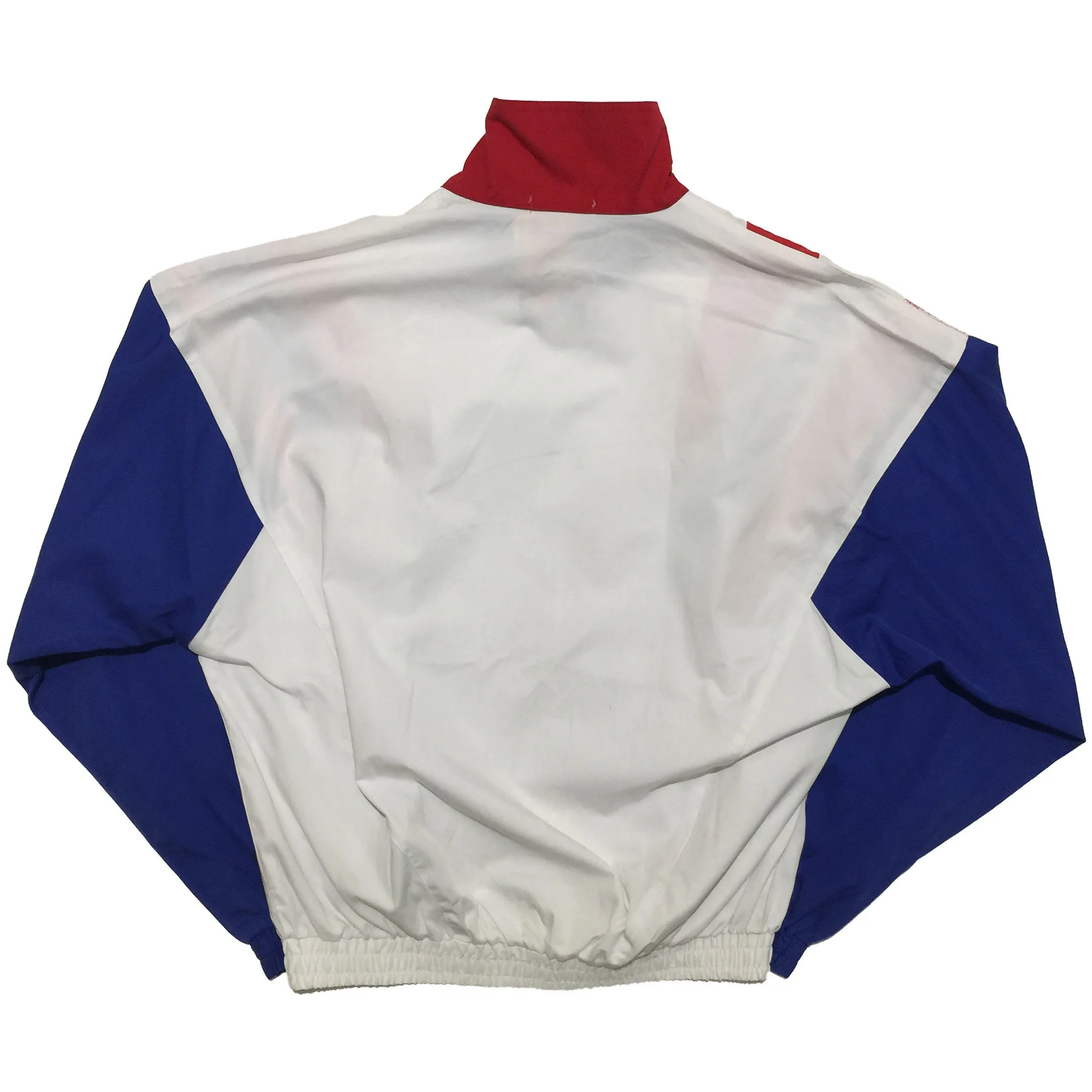 Yonex "A Winning Touch" White, Red, and Blue Track Jacket